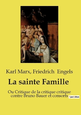 Book cover for La sainte Famille