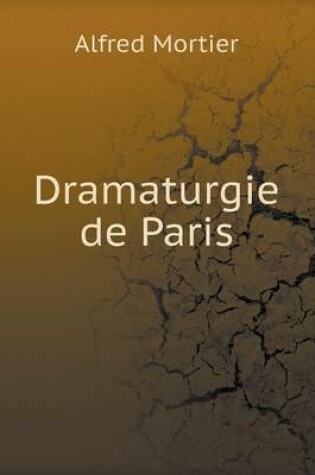 Cover of Dramaturgie de Paris