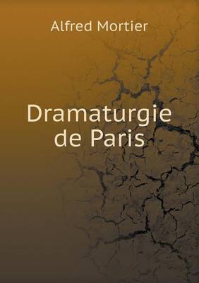 Book cover for Dramaturgie de Paris