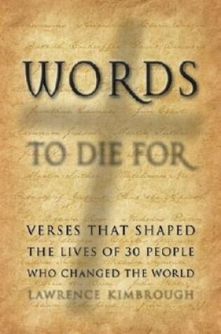 Cover of Words to Die for