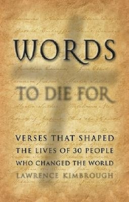 Book cover for Words to Die for