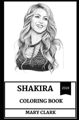 Book cover for Shakira Coloring Book