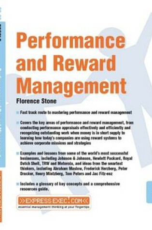 Cover of Performance and Reward Management