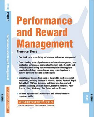 Book cover for Performance and Reward Management