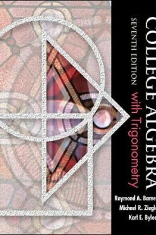 Cover of Mandatory Package College Algebra with Trigonometry with Smart CD (Windows)