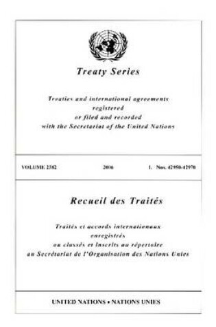 Cover of Treaty Series 2382 I