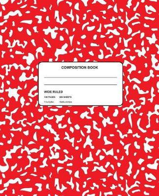 Book cover for Wide Ruled Composition Book