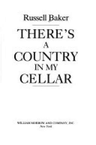 Cover of There's a Country in My Cellar