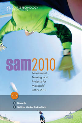 Book cover for Sam 2010 Assessment, Training, and Projects 1.5 Printed Access Card