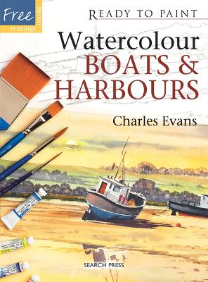 Book cover for Watercolour Boats & Harbours