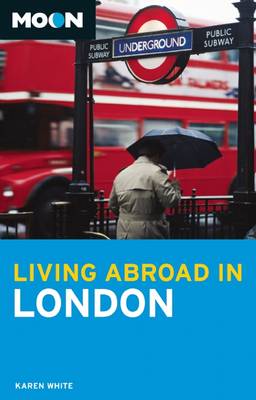 Book cover for Moon Living Abroad in London