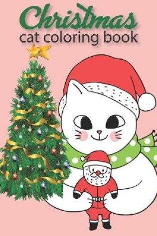 Cover of Christmas Cats Coloring Book