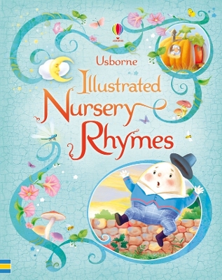 Book cover for Illustrated Nursery Rhymes