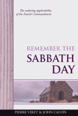 Book cover for Remember the Sabbath Day