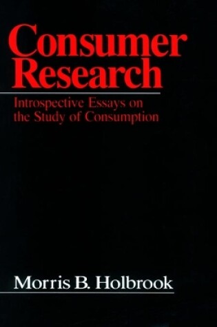 Cover of Consumer Research