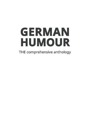 Book cover for German Humour