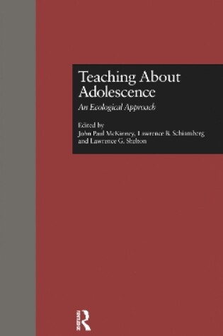 Cover of Teaching About Adolescence