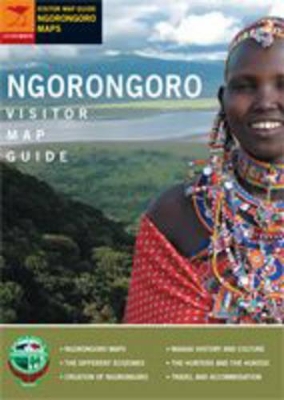 Book cover for Ngorongoro visitor map guide