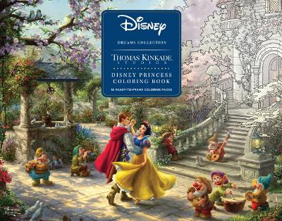 Book cover for Disney Dreams Collection Thomas Kinkade Studios Disney Princess Coloring Poster