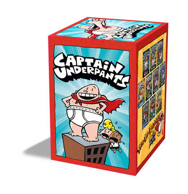 Book cover for Captain Underpants Box Set