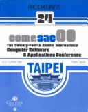 Book cover for 24th International Computer Software and Applications Conference (Compsac 2000)