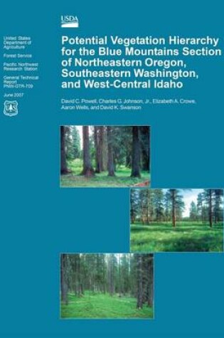 Cover of Potential Vegetation Hierarchy for the Blue Mountains Section of Northeastern Oregon, Southeastern Washington, and West- Central Idaho