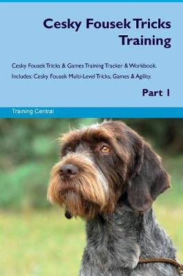 Book cover for Cesky Fousek Tricks Training Cesky Fousek Tricks & Games Training Tracker & Workbook. Includes
