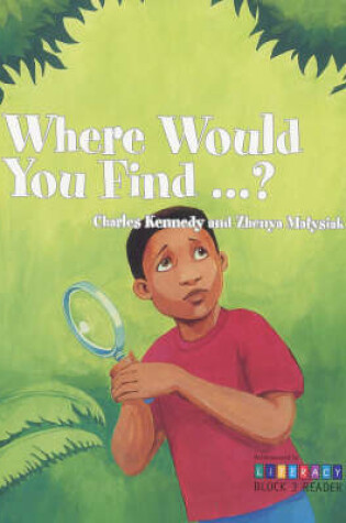 Cover of Where Would You Find...?