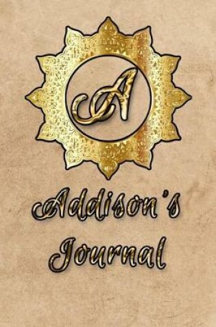 Cover of Addison's Journal
