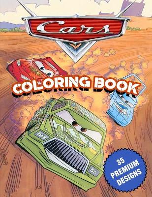 Book cover for Cars Coloring Book