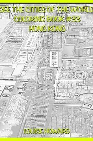Cover of See the Cities of the World Coloring Book #33 Hong Kong