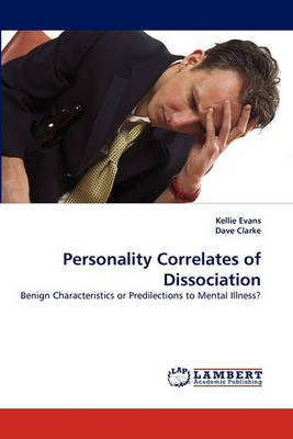 Book cover for Personality Correlates of Dissociation