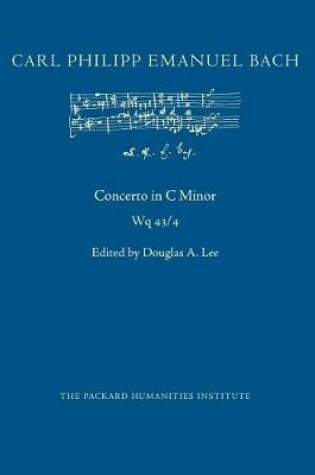 Cover of Concerto in C Minor, Wq 43/4
