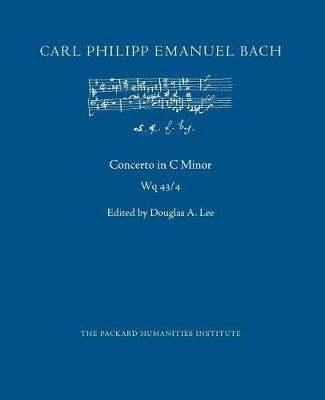 Book cover for Concerto in C Minor, Wq 43/4