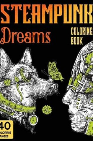 Cover of Steampunk Dreams Coloring Book