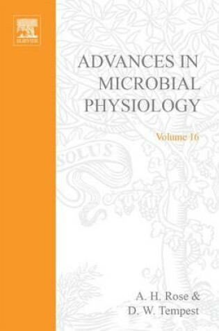 Cover of Adv in Microbial Physiology Vol 16 APL