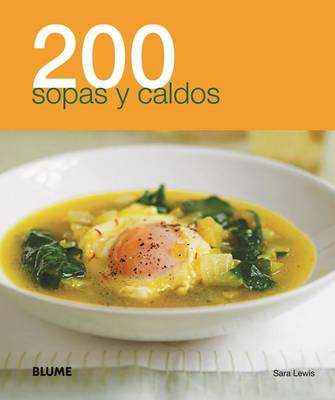 Book cover for 200 Sopas y Caldos