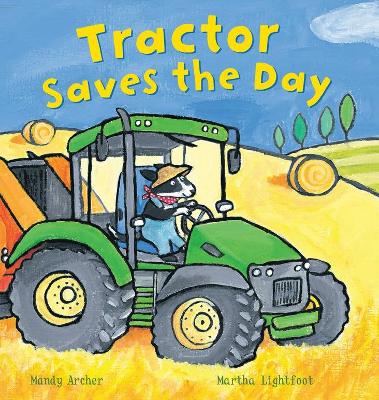 Book cover for Tractor Saves the Day