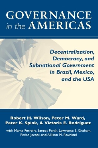Cover of Governance in the Americas