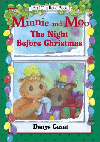 Book cover for Minnie and Moo Night before Christmas