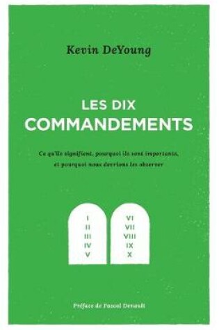 Cover of Les dix commandements