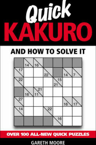Cover of Quick Kakuro