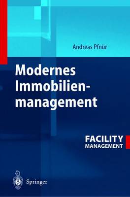 Book cover for Modernes Immobilienmanagement