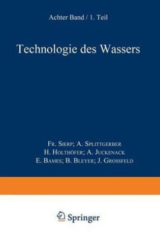 Cover of Wasser Und Luft