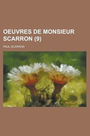Cover of Oeuvres de Monsieur Scarron (9 )