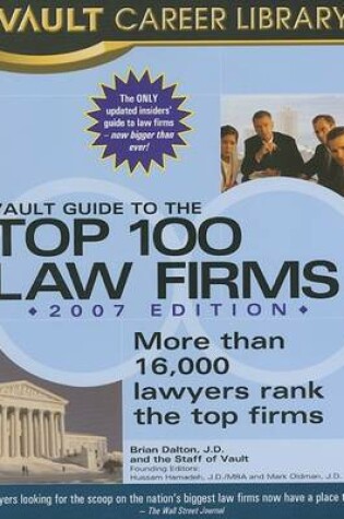 Cover of Vault Guide to the Top 100 Law Firms