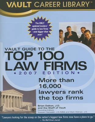 Book cover for Vault Guide to the Top 100 Law Firms