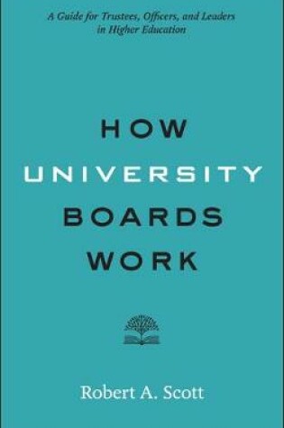 Cover of How University Boards Work