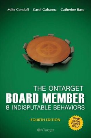 Cover of The Ontarget Board Member- 8 Indisputable Behaviors- 4th Edition