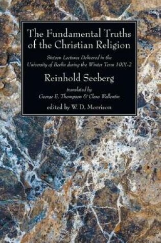 Cover of The Fundamental Truths of the Christian Religion